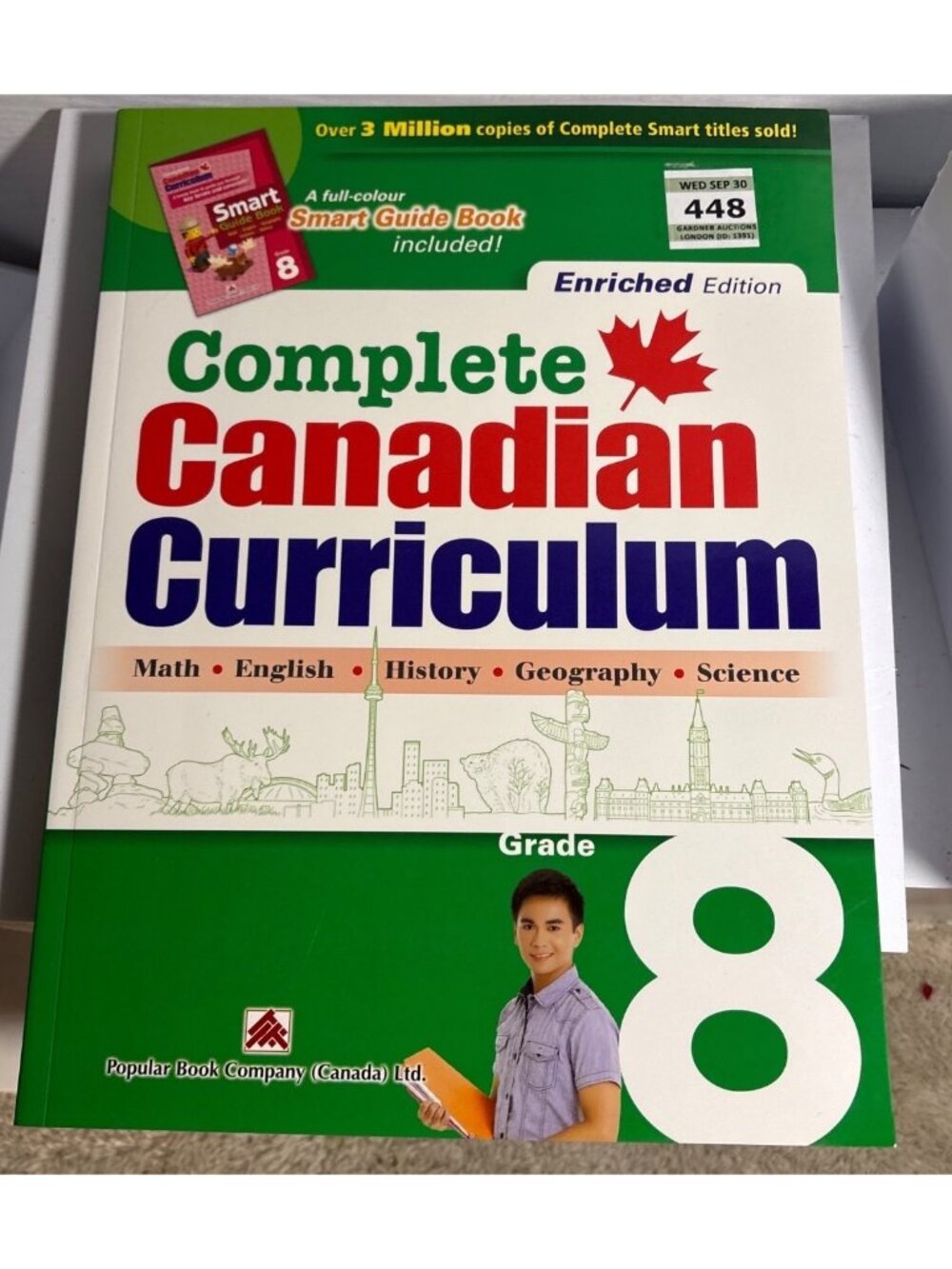 Complete Canadian Curriculum Grade 8 Enriched Edition With Smart Guide Book